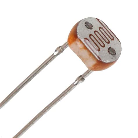 Light Dependent Resistor (LDR) .
